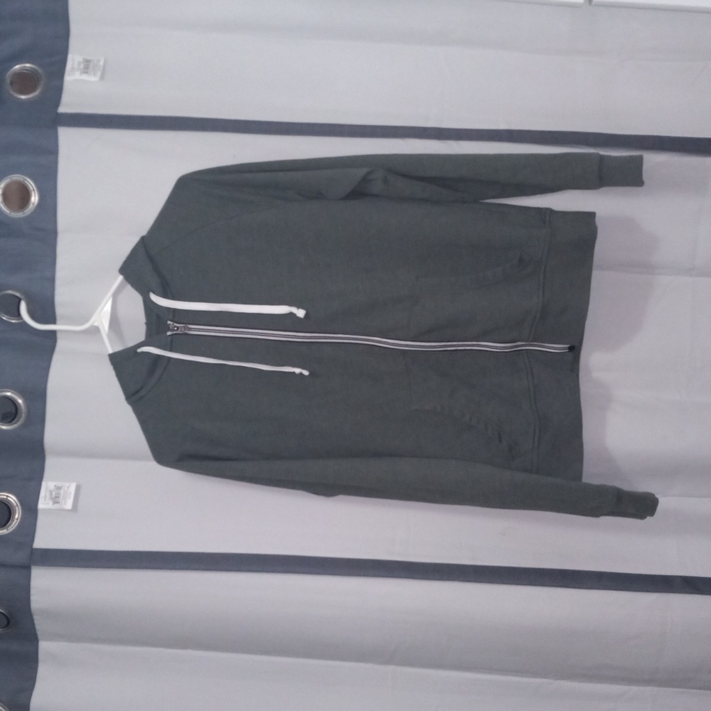 Olive green men's sweater zais S brand bcg